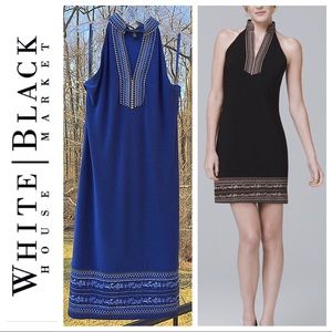 Sleeveless Embellished Knit Dress